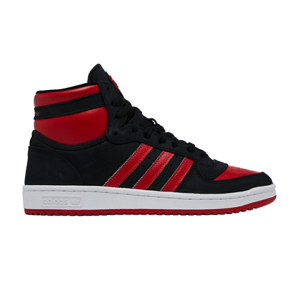 アディダス 中核グループ 黒いこと 黒いこと とっ始め十 \u0027BLACK RED\u0027 スニーカー メンズ ADIDAS TOP TEN RB / CORE BLACK SCARLET SCARLET