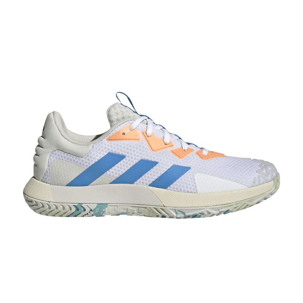 アディダス 白色 ホワイト 青色 ブルー WHITE BLUE スニーカー メンズ ADIDAS SOLEMATCH CONTROL PULSE / CLOUD WHITE PULSE BLUE ORBIT