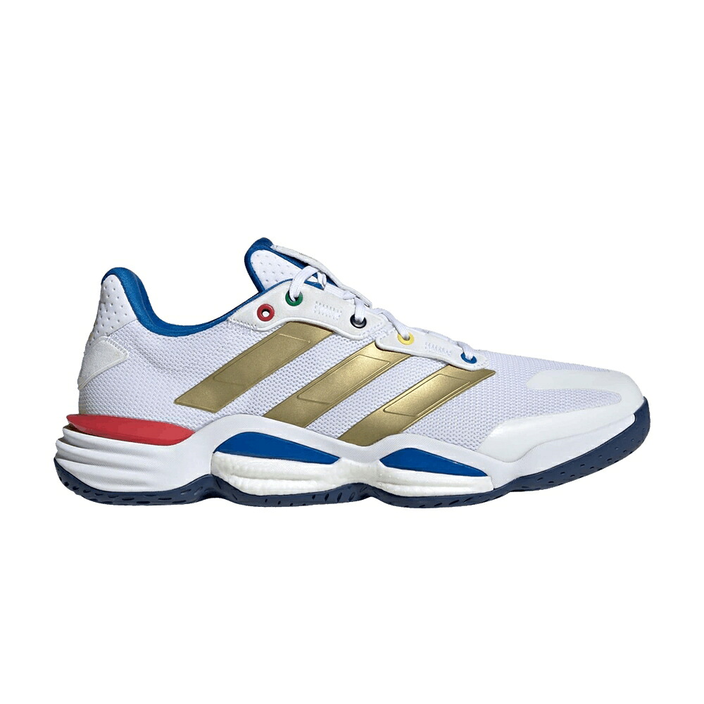 アディダス ゴールド 白色 ホワイト 'WHITE BLUE' スニーカー メンズ ADIDAS STABIL 16 GOLD DARK / CLOUD WHITE GOLD METALLIC DARK|スニケス