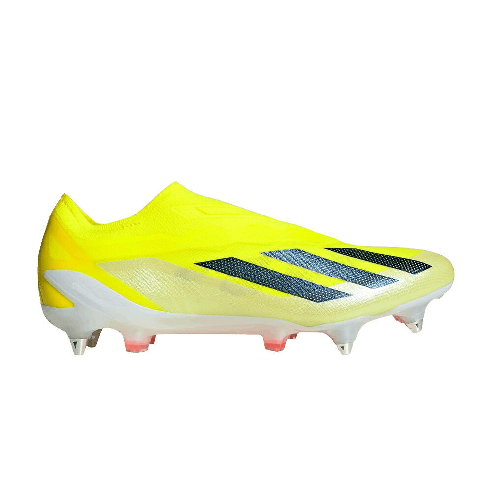 アディダス エリート エナジー チーム 黄色 イエロー コア 黒色 ブラック 'SOLAR PACK' スニーカー メンズ ADIDAS X CRAZYFAST ELITE LACELESS SG ENERGY / TEAM SOLAR YELLOW CORE BLACK