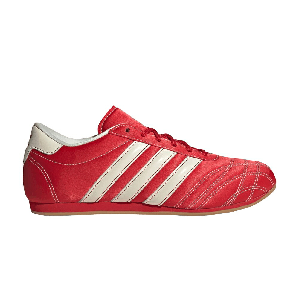 アディダス 白いこと 白いこと \u0027BETTER SCARLET\u0027 スニーカー レディース ADIDAS WMNS TAEKWONDO / OFF WHITE BETTER SCARLET OFF
