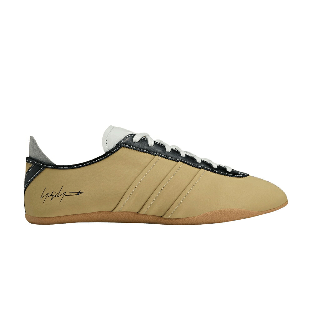 アディダス ベージュ 黒いこと 黒いこと 薄墨色 薄墨色 \u0027GOLDEN BEIGE\u0027 スニーカー メンズ ADIDAS Y-3 TOKYO / GOLDEN BEIGE BLACK ORBIT GREY