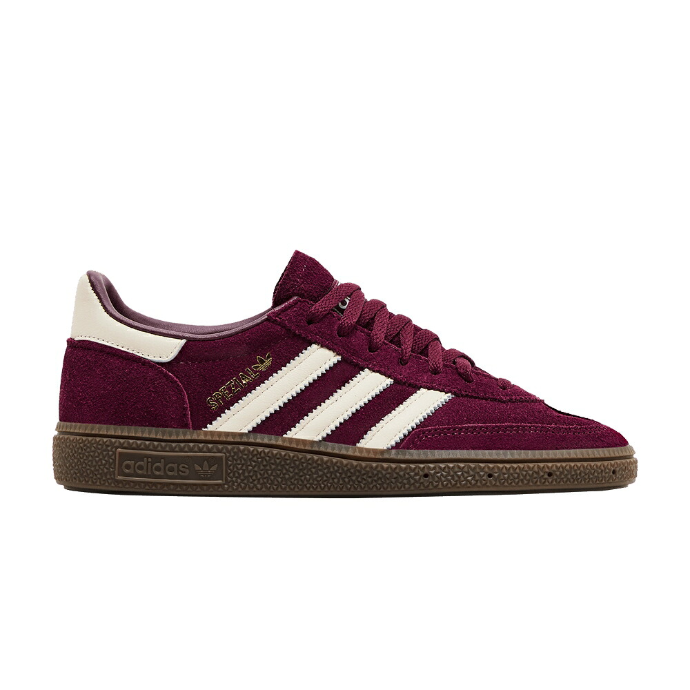 アディダス ハンドボール スペシアル マルーン 白いこと 白いこと \u0027MAROON GUM\u0027 スニーカー レディース ADIDAS WMNS HANDBALL SPEZIAL / MAROON WONDER WHITE GUM 5