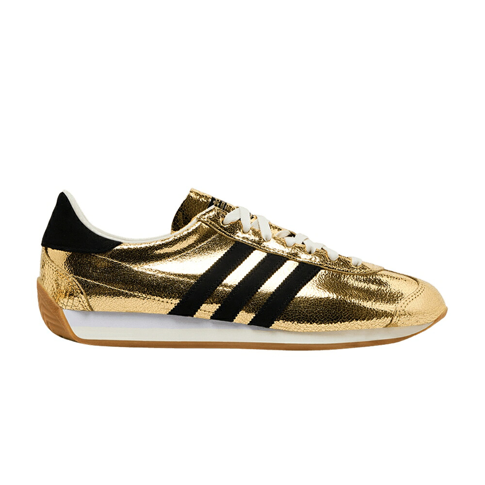 アディダス カントリー ゴールド 中核グループ 黒いこと 黒いこと \u0027GOLD BLACK\u0027 スニーカー レディース ADIDAS WMNS COUNTRY OG METALLIC / GOLD METALLIC CORE BLACK OFF
