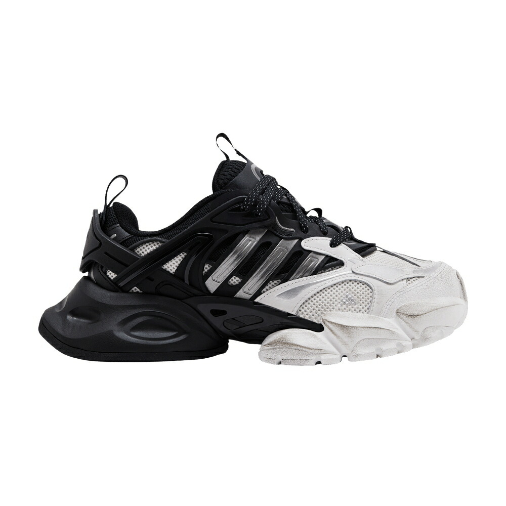 アディダス デラックス 白色 ホワイト コア 黒色 ブラック WHITE BLACK スニーカー メンズ ADIDAS XLG RUNNER DELUXE / CRYSTAL WHITE CORE BLACK IRON