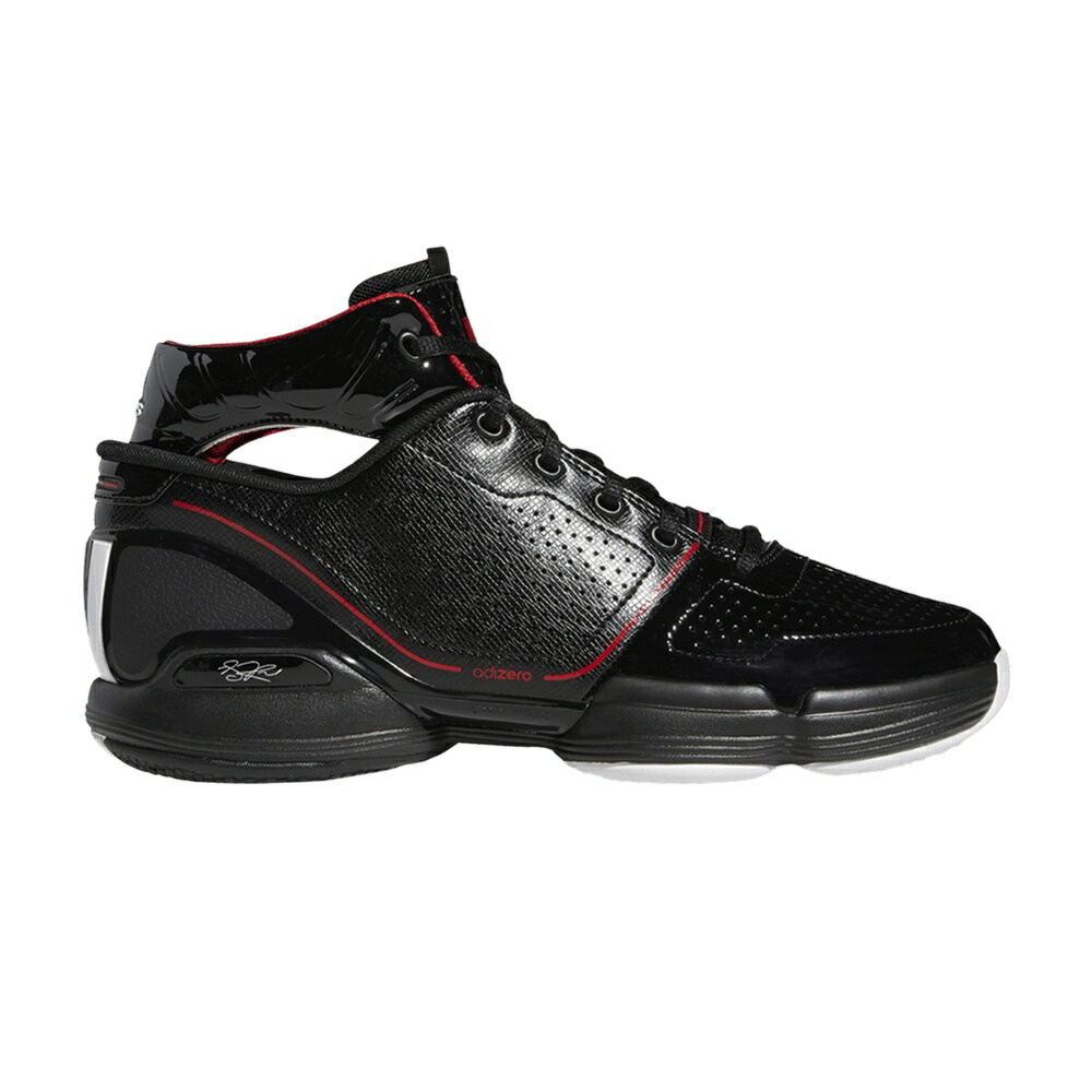 アディダス アディゼロ ローズ コア 黒色 ブラック 白色 ホワイト 'BULLS' スニーカー メンズ ADIDAS ADIZERO ROSE 1 / CORE BLACK FOOTWEAR WHITE 43,020円