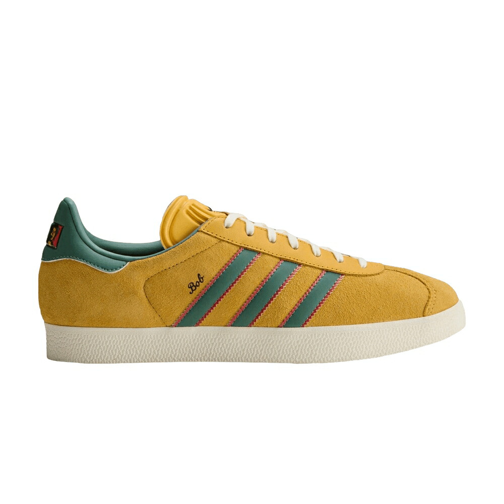 アディダス ガゼル ゴールド 緑 グリーン 赤 レッド GOLD スニーカー メンズ ADIDAS BOB MARLEY X GAZELLE INDOOR / GOLD GREEN RED