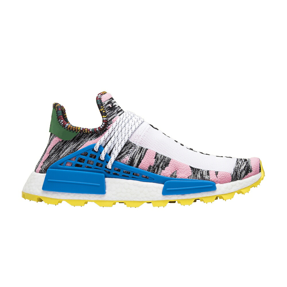 アディダス 赤 赤いこと 青味 青み \u0027SOLAR PACK\u0027 スニーカー メンズ ADIDAS PHARRELL X NMD HUMAN RACE TRAIL / RED BRIGHT BLUE