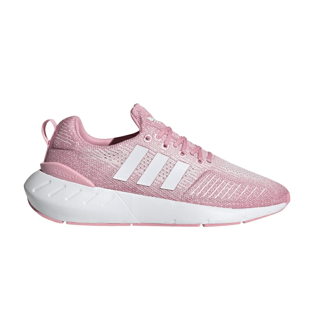 アディダス ラン ピンク 白色 ホワイト LIGHT PINK スニーカー レディース ADIDAS WMNS SWIFT RUN 22 / LIGHT PINK CLOUD WHITE ALMOST