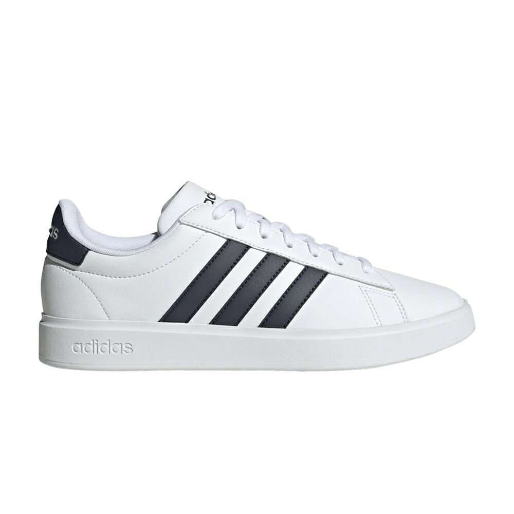 アディダス グランド コート レジェンド 白色 ホワイト コア 黒色 ブラック 2.0 'WHITE INK' スニーカー メンズ ADIDAS GRAND COURT LEGEND / CLOUD WHITE CORE BLACK CLOUD|スニケス