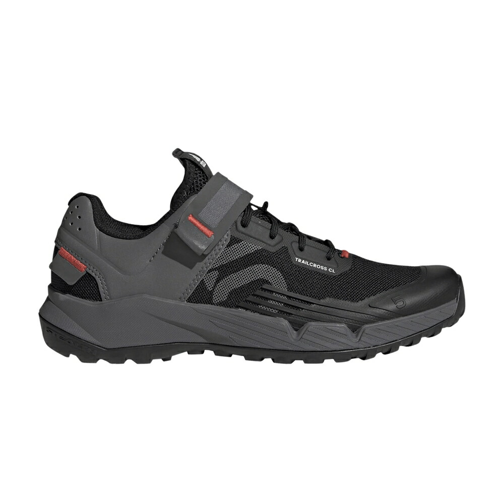 アディダス 灰色 グレー コア 黒色 ブラック 赤 レッド BLACK RED スニーカー レディース ADIDAS WMNS FIVE TEN TRAILCROSS GREY / CORE BLACK GREY THREE RED