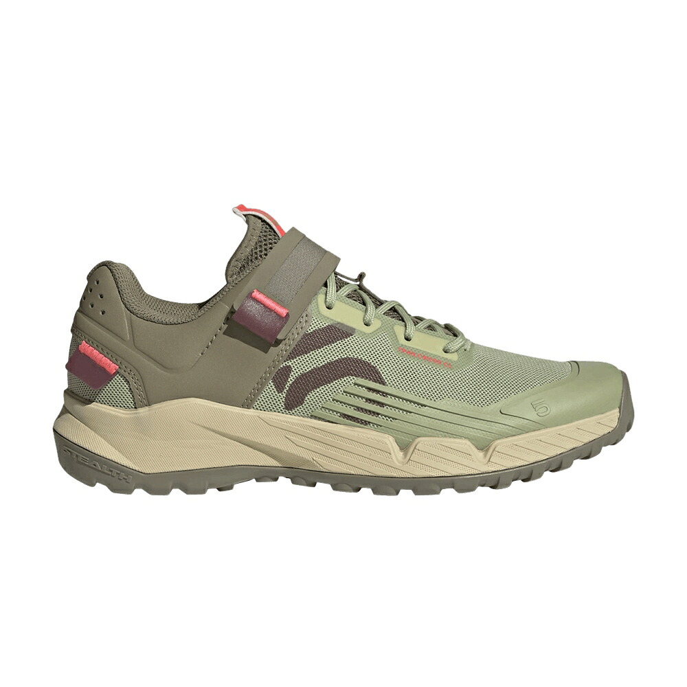 アディダス ぶどう酒色 バーガンディー 緑 緑であること ターボ \u0027ORBIT GREEN\u0027 スニーカー レディース ADIDAS WMNS FIVE TEN TRAILCROSS / BURGUNDY ORBIT GREEN TURBO
