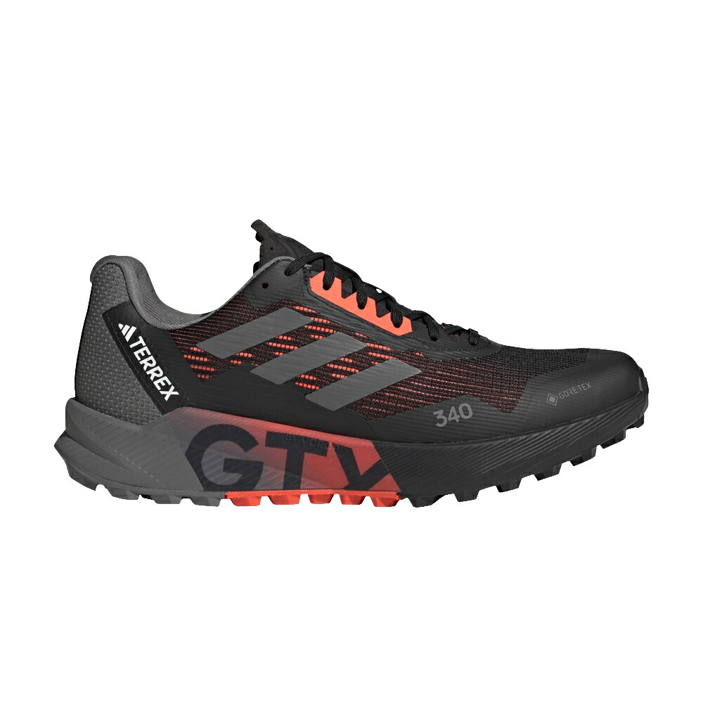 アディダス フローレス ゴアテックス コア 黒色 ブラック 灰色 グレー 白色 ホワイト 2.0 BLACK RED スニーカー メンズ ADIDAS TERREX AGRAVIC FLOW GORE-TEX SOLAR / CORE BLACK GREY FOUR CLOUD WHITE