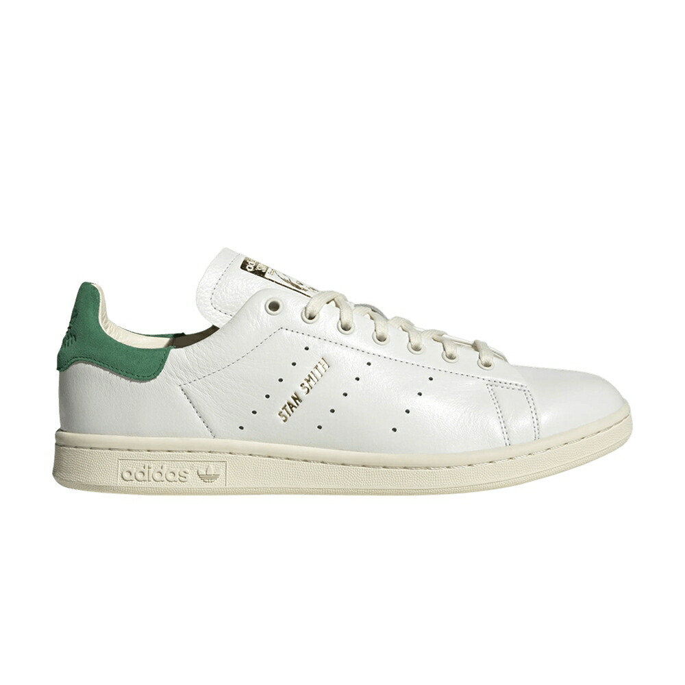 アディダス 白色 ホワイト クリーム 緑 グリーン スタンスミス 'WHITE GREEN' スニーカー メンズ ADIDAS STAN SMITH LUX / CLOUD WHITE CREAM WHITE GREEN|スニケス