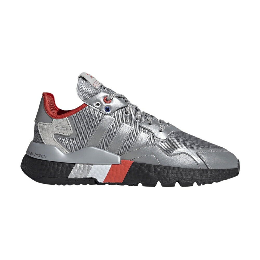 アディダス ジョガーパンツ 銀色 シルバー 'SILVER METALLIC' スニーカー メンズ ADIDAS NITE JOGGER / SILVER METALLIC SILVER METALLIC