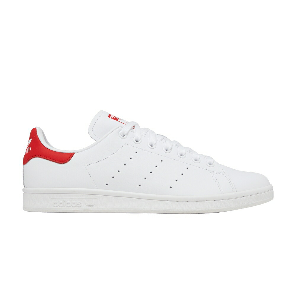 アディダス 白色 ホワイト 赤 レッド スタンスミス LUSH RED スニーカー メンズ ADIDAS STAN SMITH / FOOTWEAR WHITE LUSH RED