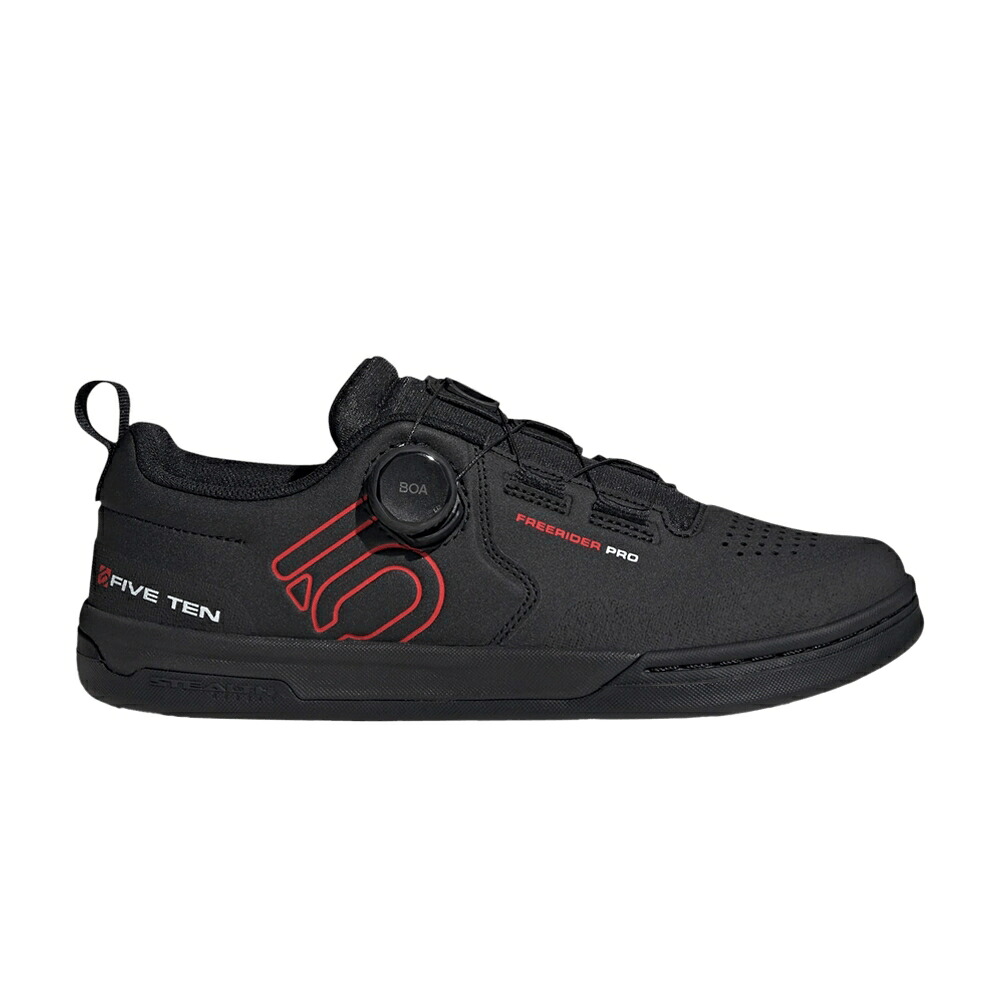 アディダス プロ 赤 レッド コア 黒色 ブラック 白色 ホワイト 'BLACK WHITE' スニーカー メンズ ADIDAS FIVE TEN FREERIDER PRO BOA RED / CORE BLACK RED CLOUD WHITE｜スニケス