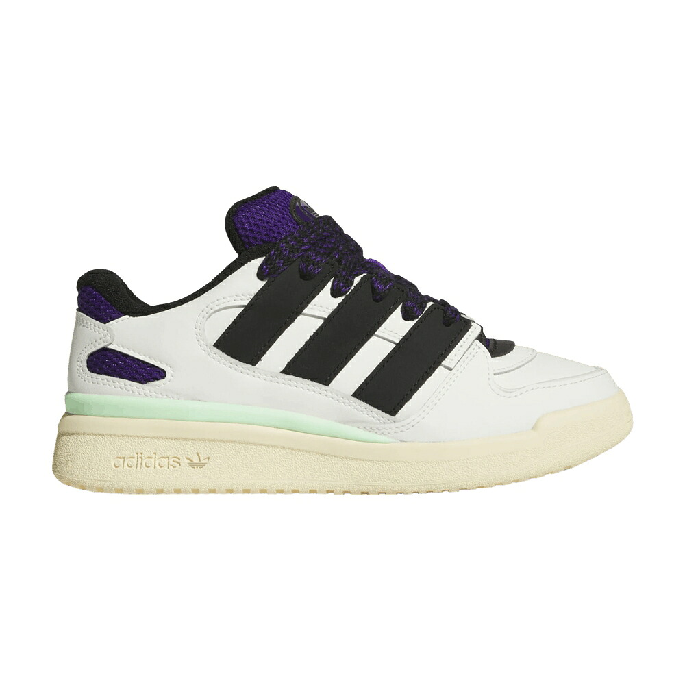 アディダス 白いこと 白いこと 黒いこと 黒いこと 中核グループ \u0027OFF PURPLE\u0027 スニーカー レディース ADIDAS WMNS FORUM2000 WHITE BLACK / OFF WHITE CORE BLACK COLLEGIATE