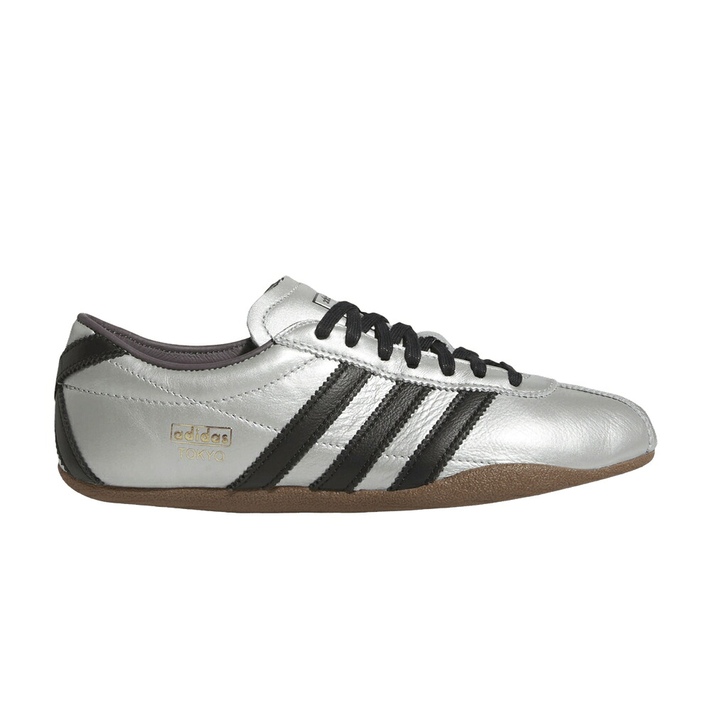 アディダス しろがね色 しろがね色 中核グループ 黒いこと 黒いこと \u0027SILVER METALLIC\u0027 スニーカー レディース ADIDAS WMNS TOKYO / SILVER METALLIC CORE BLACK GUM