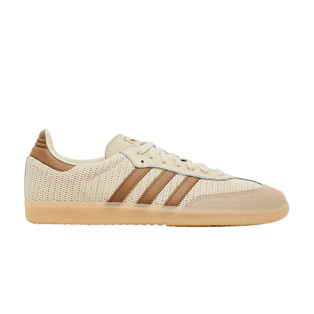 アディダス サンバ 白いこと 白いこと 皮膚軟化剤 \u0027CREAM CARDBOARD\u0027 スニーカー メンズ ADIDAS SAMBA OG WHITE / CREAM WHITE CARDBOARD CRYSTAL 靴-メンズ靴