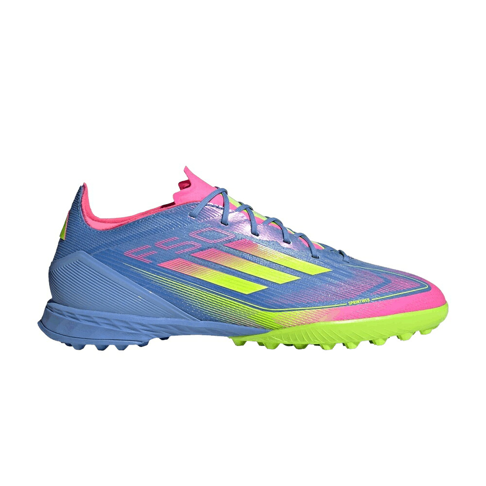 アディダス アディゼロ プロ ビクトリー 青色 ブルー フュージョン 'CELESTIAL PACK' スニーカー メンズ ADIDAS ADIZERO F50 PRO TF VICTORY / BLUE FUSION LUCID LEMON LUCID|スニケス