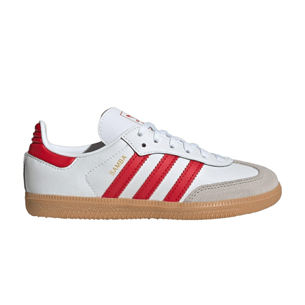 アディダス サンバ 白色 ホワイト WHITE GUM スニーカー メンズ ADIDAS SAMBA OG C SCARLET / CLOUD WHITE BETTER SCARLET GUM