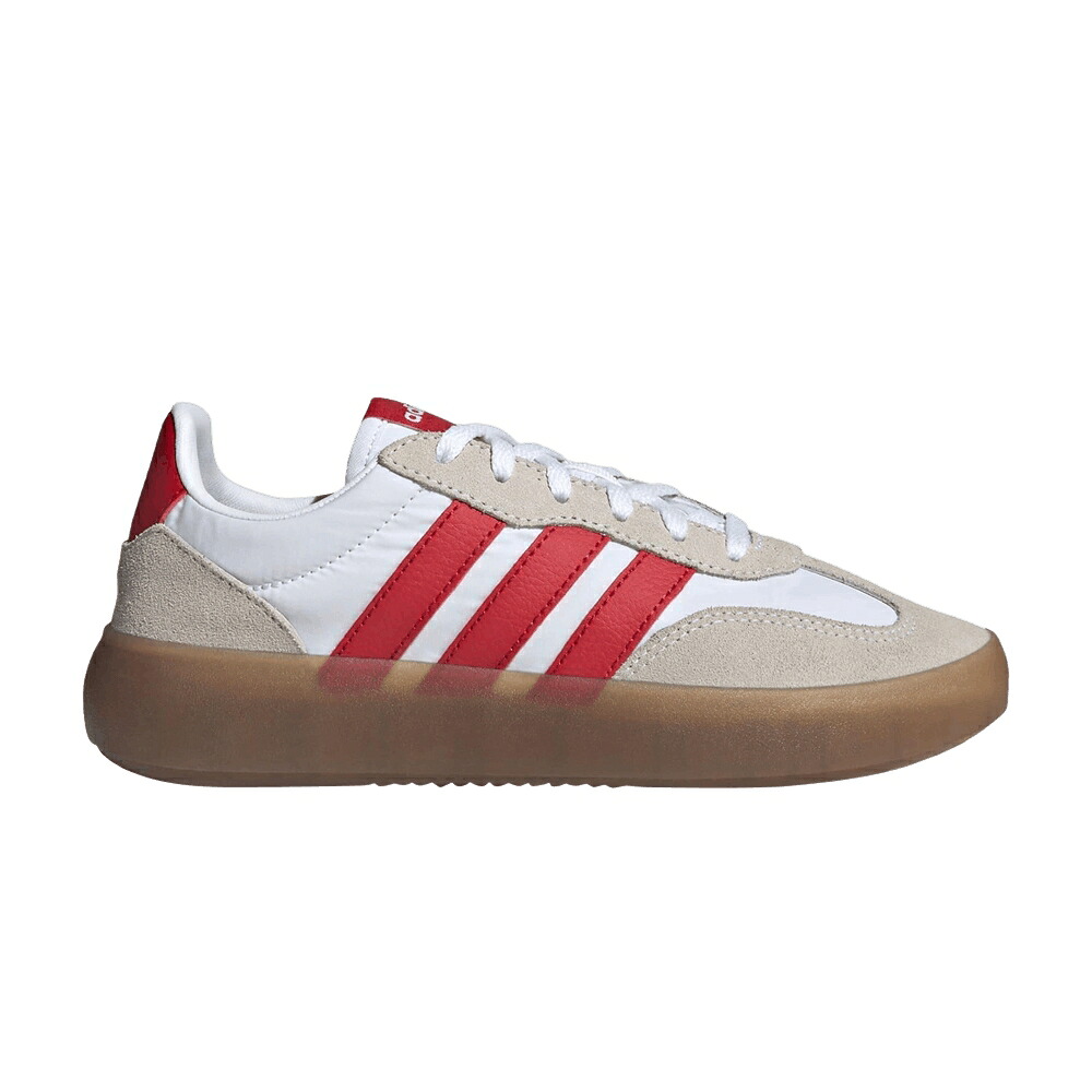 アディダス 白色 ホワイト 赤 レッド 'HOME KIT' スニーカー メンズ ADIDAS LIVERPOOL FC X BARREDA DECODE J / CLOUD WHITE STRAWBERRY RED GUM|スニケス