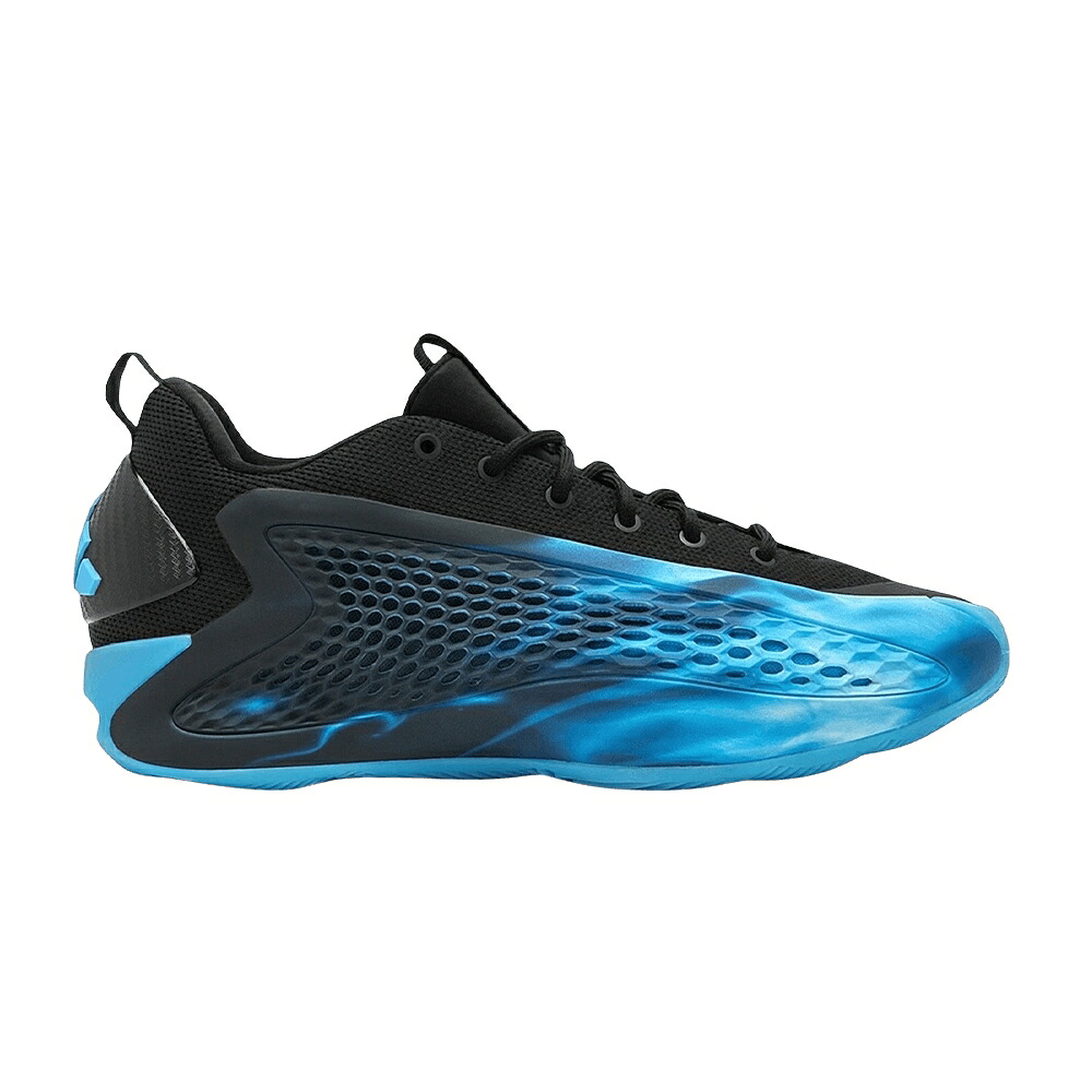 アディダス クロット 中核グループ 黒いこと 黒いこと 青み 青色 \u0027BLUE FLAME\u0027 スニーカー メンズ ADIDAS CLOT X AE 1 / CORE BLACK PRELOVED BLUE