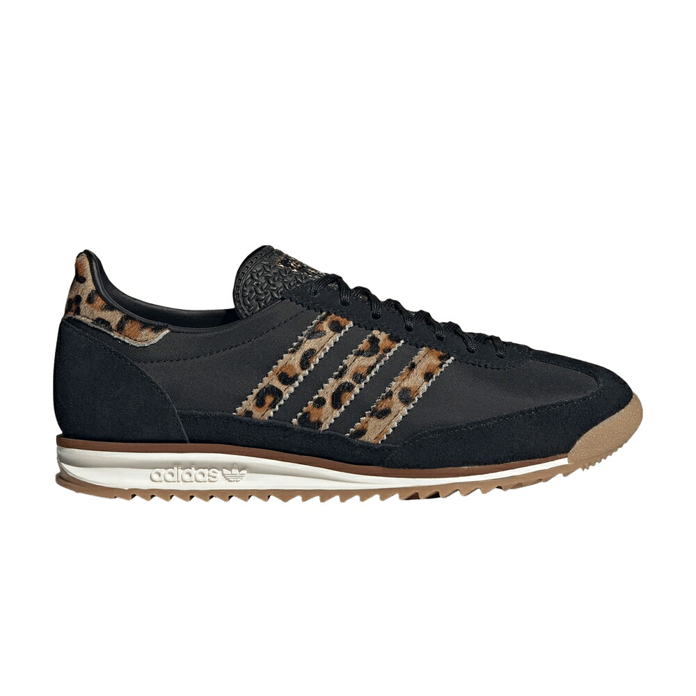 アディダス 茶色 ブラウン コア 黒色 ブラック 'LEOPARD' スニーカー レディース ADIDAS WMNS SL72 OG / PRELOVED BROWN CORE BLACK GUM|スニケス