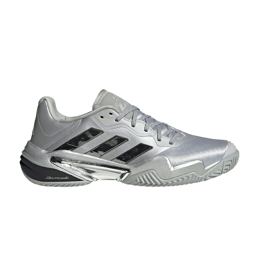 アディダス 防柵 サー青少年 しろがね色 しろがね色 \u0027SILVER EDITION\u0027 スニーカー メンズ ADIDAS BARRICADE 13 / SILVER METALLIC SILVER METALLIC