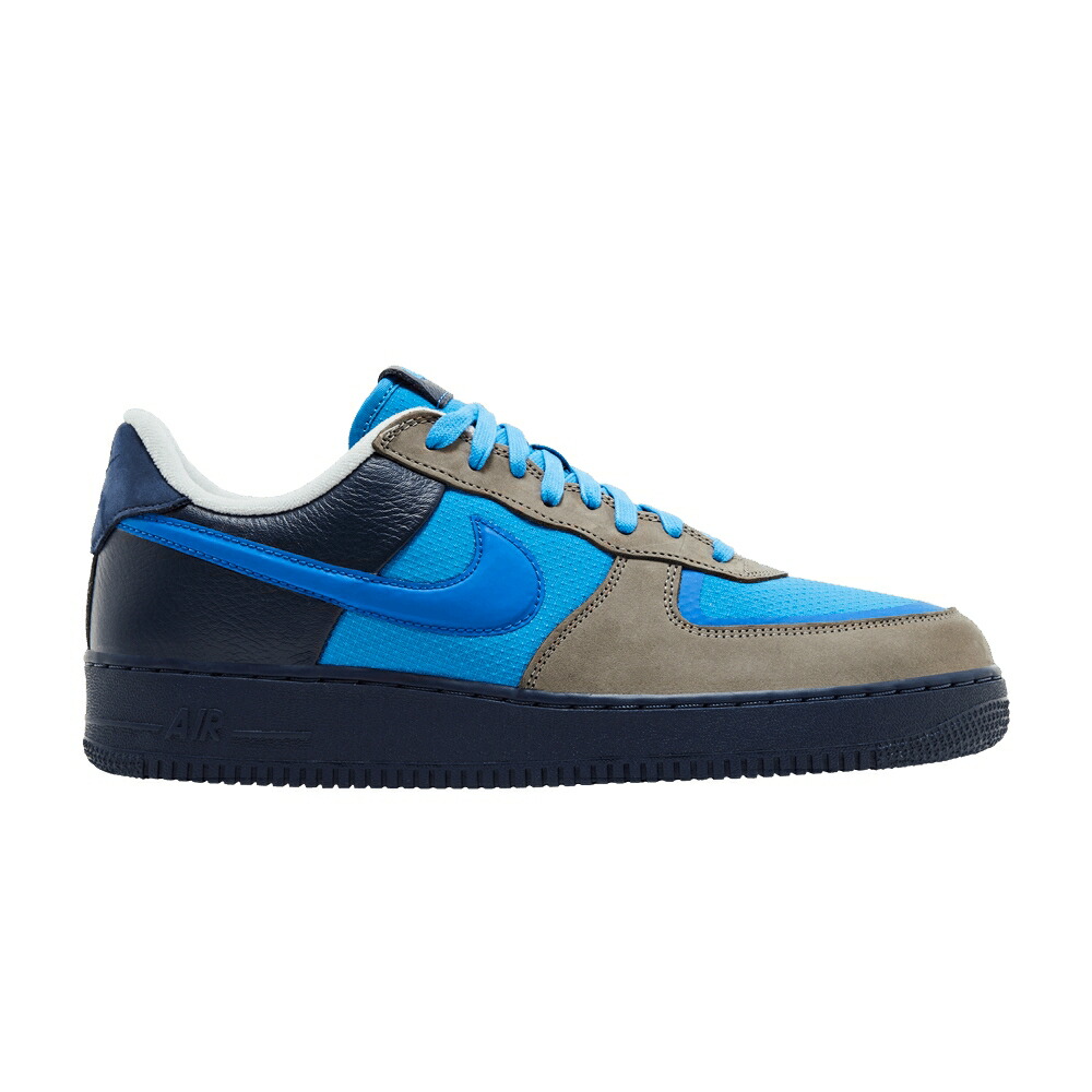 ナイキ 灰色 グレー エアフォース スニーカー メンズ NIKE STASH X AIR FORCE 1 LOW SP 2024 / SOFT GREY VARSITY ROYAL HARBOR