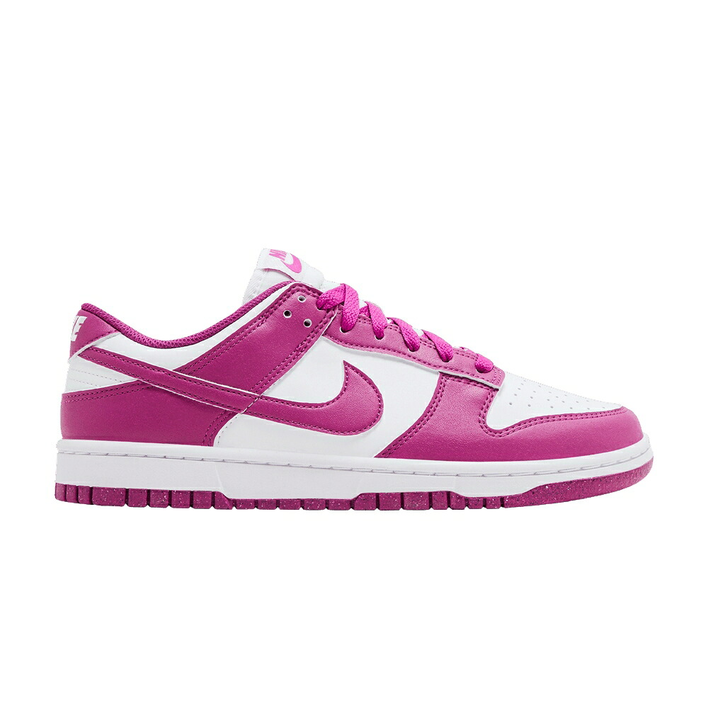 ナイキ ダンク 白いこと 白いこと ダンクロー \u0027HOT FUCHSIA\u0027 スニーカー レディース NIKE WMNS DUNK LOW NEXT NATURE / WHITE HOT FUCHSIA