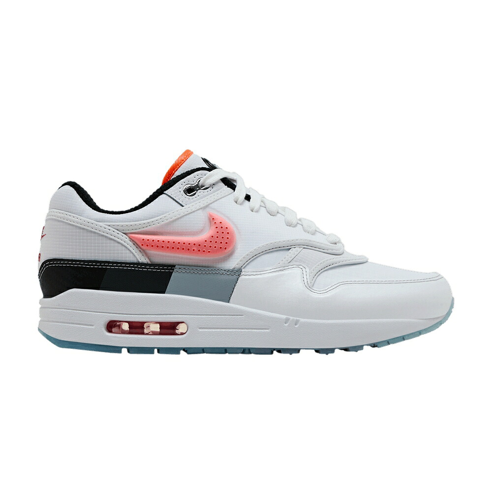 ナイキ マックス 白色 ホワイト クリムゾン 黒色 ブラック エアマックス '87 'MADDEN 25' スニーカー メンズ NIKE EA SPORTS X AIR MAX 1 NFL / WHITE HYPER CRIMSON BLACK|スニケス