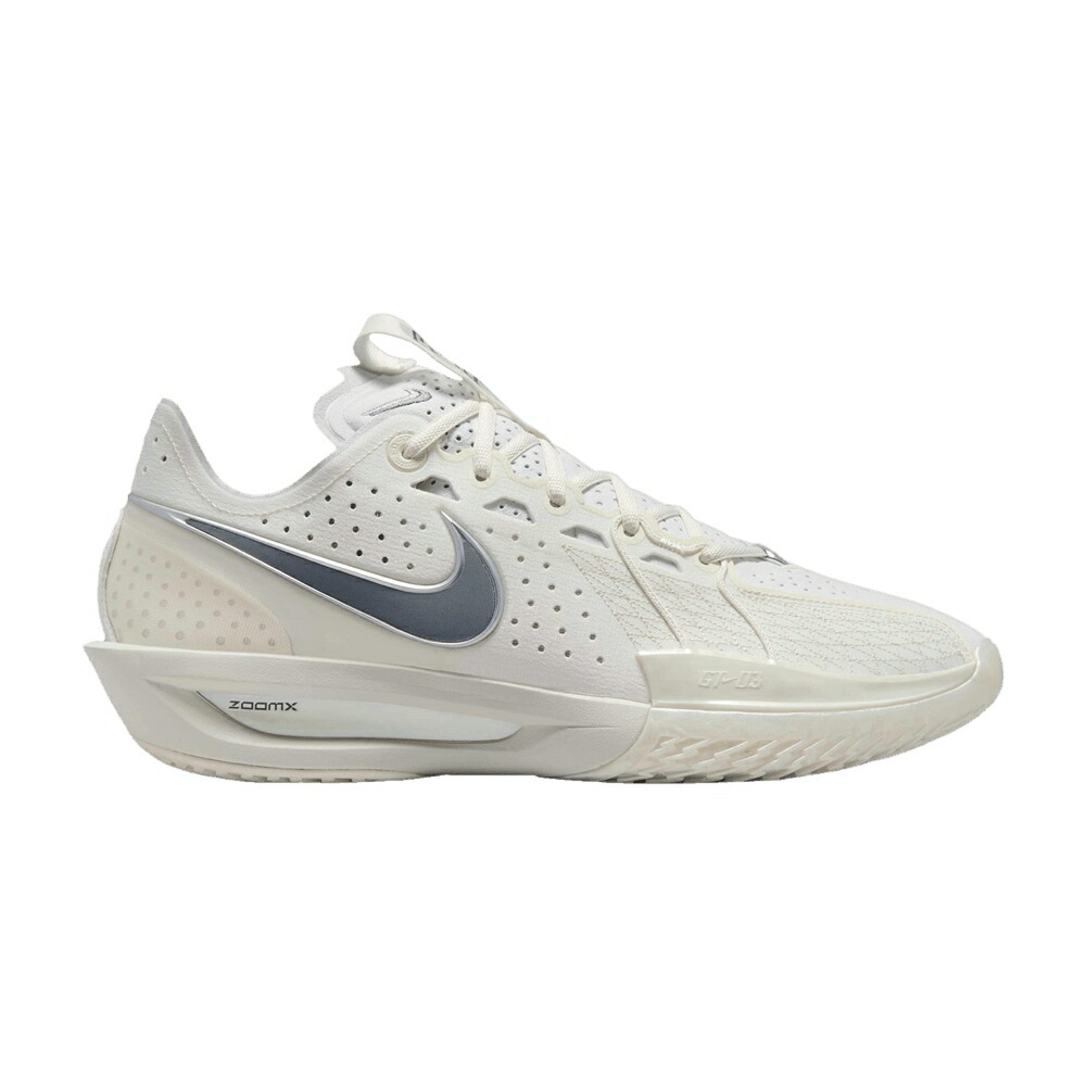 ナイキ 望遠レンズ しろがね色 しろがね色 \u0027SAIL GREY\u0027 スニーカー メンズ NIKE AIR ZOOM GT CUT 3 EP SMOKE / SAIL LIGHT BONE METALLIC SILVER