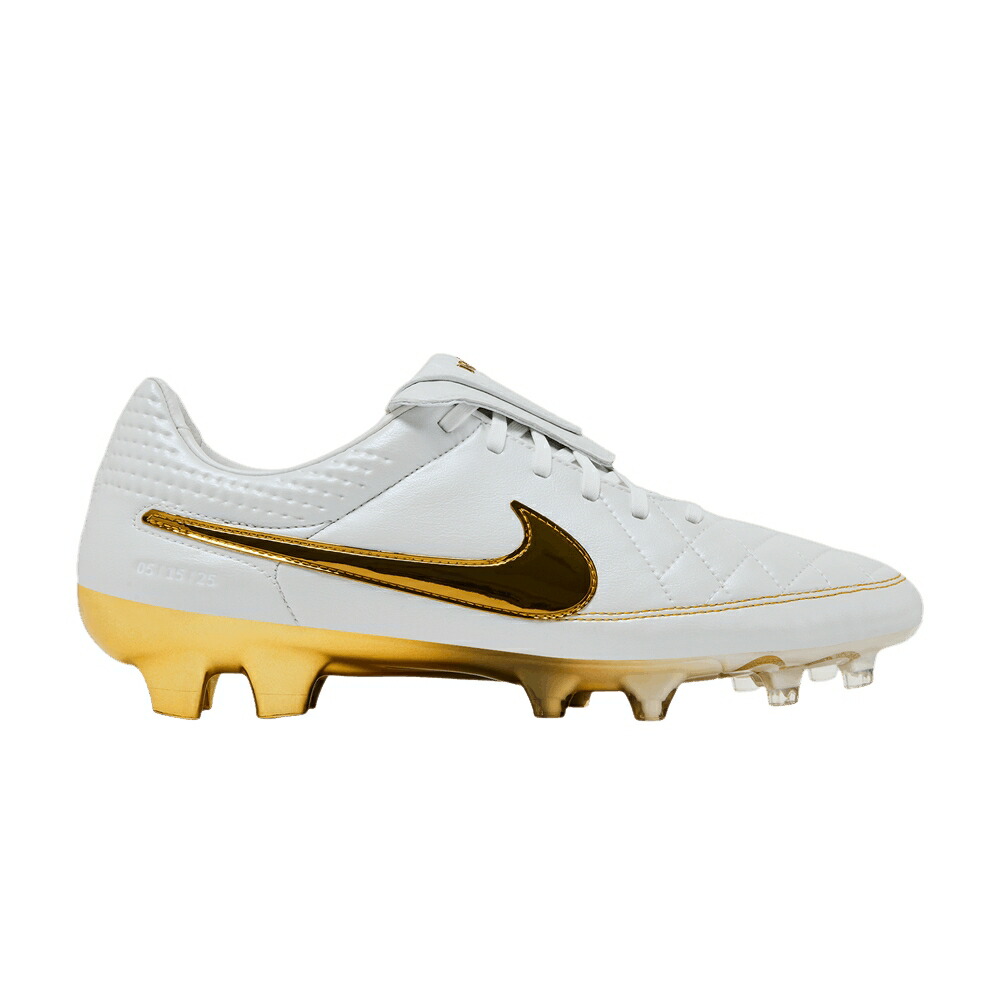 ナイキ ティエンポ レジェンド 白色 ホワイト TOUCH GOLD スニーカー メンズ NIKE TIEMPO LEGEND SE FG OF / METALLIC SUMMIT WHITE METALLIC