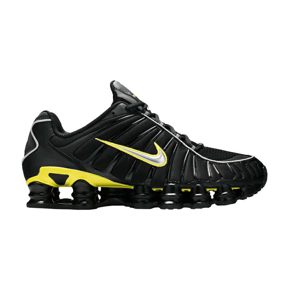 ナイキ ショックス ダイナミック 黒色 ブラック 黄色 イエロー 'BLACK YELLOW' スニーカー メンズ NIKE SHOX TL DYNAMIC / BLACK DYNAMIC YELLOW METALLIC|スニケス