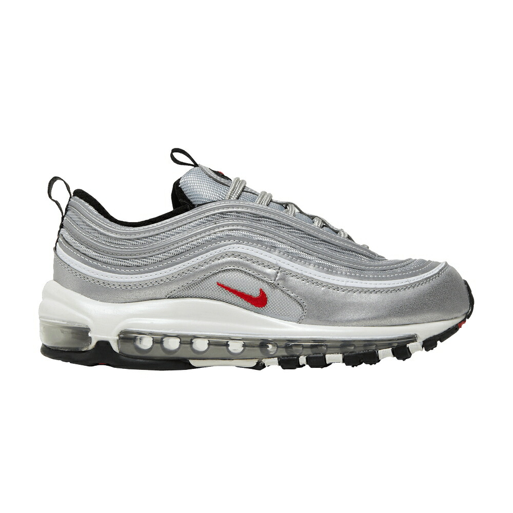 ナイキ マックス 銀色 シルバー 白色 ホワイト 黒色 ブラック エアマックス ILVER BULLET スニーカー レディース NIKE WMNS AIR MAX 97 OG 2022 / METALLIC SILVER WHITE BLACK