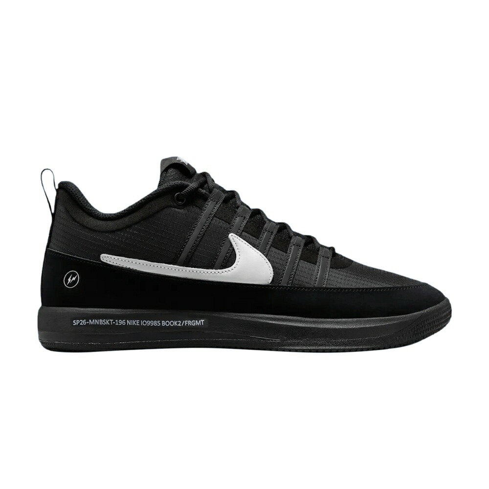 ナイキ 黒色 ブラック 白色 ホワイト BLACK WHITE スニーカー メンズ NIKE FRAGMENT X BOOK 2 / BLACK WHITE ROYAL
