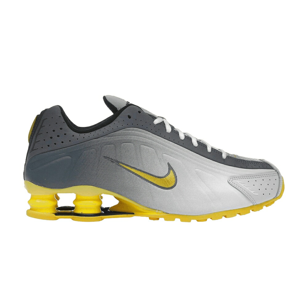 ナイキ ショックス 薄墨色 薄墨色 \u0027BRIGHT CITRON\u0027 スニーカー メンズ NIKE SHOX R4 / VAST GREY LIGHT GRAPHITE SMOKE