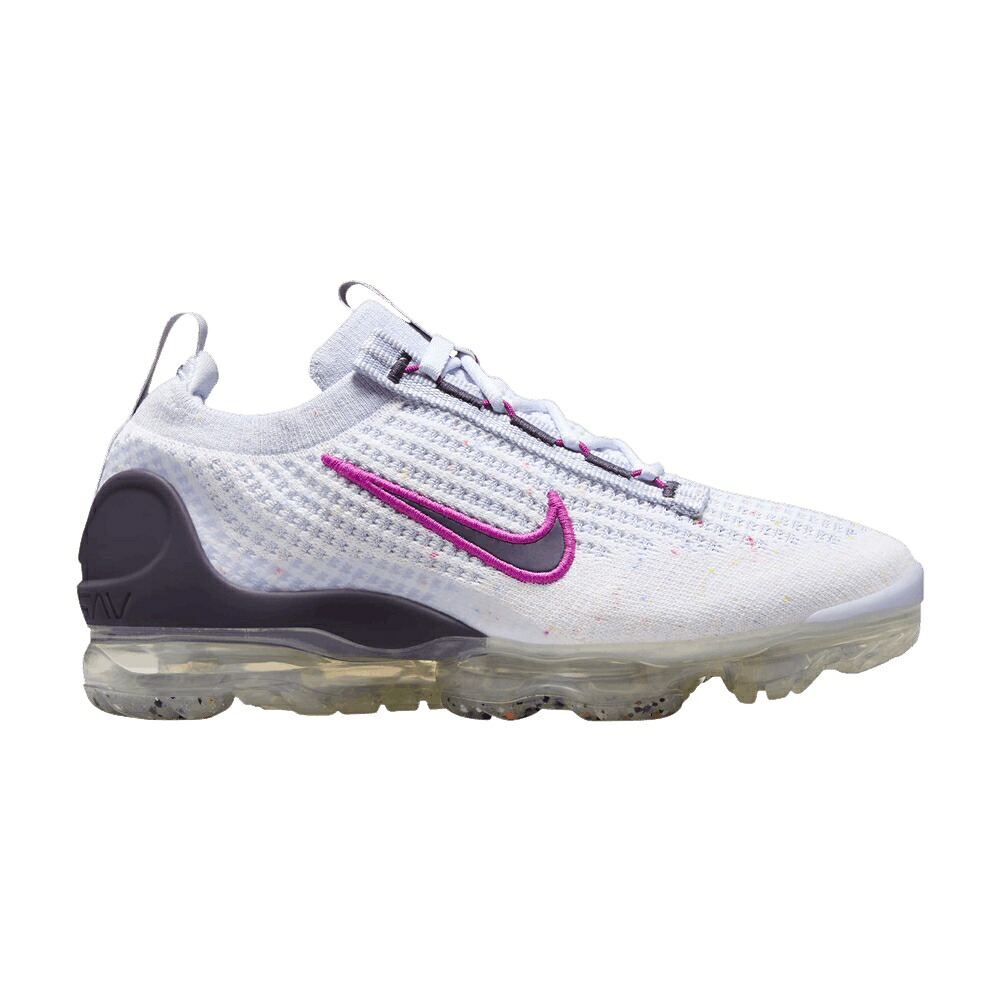 ナイキ フライニット 灰色 グレー 白色 ホワイト エアヴェイパーマックス 'FOOTBALL FUCHSIA' ジュニア キッズ NIKE AIR VAPORMAX 2021 FLYKNIT GS GREY HOT / WHITE FOOTBALL GREY HOT FUCHSIA ベビー マタニティ|スニケス