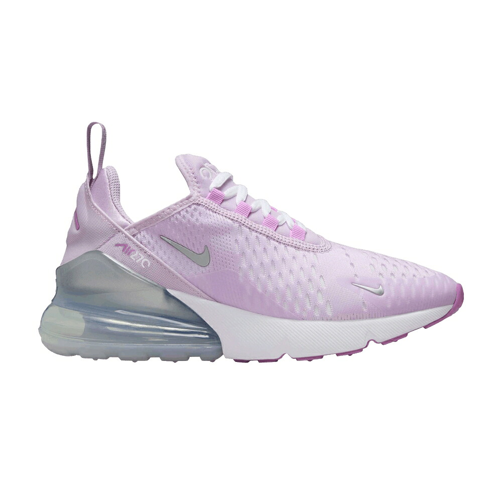ナイキ マックス ラッシュ 白色 ホワイト エアマックス 'DOLL' ジュニア キッズ NIKE AIR MAX 270 GS / DOLL RUSH FUCHSIA WHITE METALLIC ベビー マタニティ スニーカー