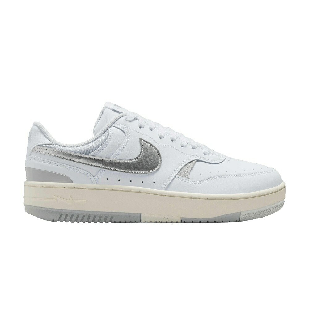 ナイキ 白いこと 白いこと 薄墨色 薄墨色 \u0027WHITE SILVER\u0027 スニーカー レディース NIKE WMNS GAMMA FORCE METALLIC / WHITE LIGHT SMOKE GREY PHOTON