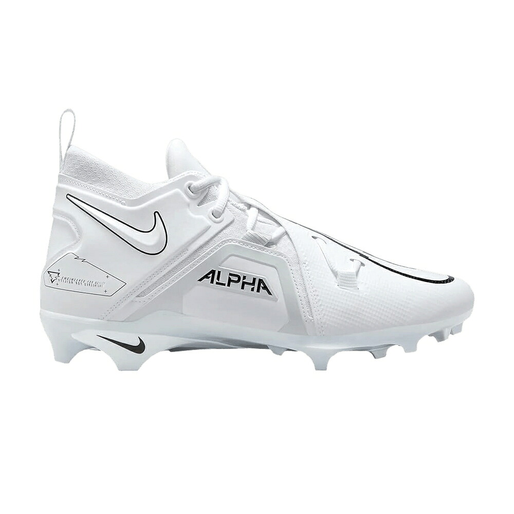 ナイキ アルファ プロ 白色 ホワイト 黒色 ブラック ピュア プラチナム 'WHITE BLACK' スニーカー メンズ NIKE ALPHA MENACE PRO 3 / WHITE BLACK PURE PLATINUM
