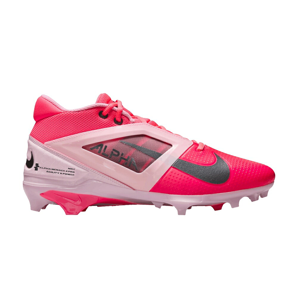 ナイキ アルファ 労働者階級 さくら色 \u0027RACER PINK\u0027 スニーカー メンズ NIKE ALPHA MENACE 4 PRO / RACER PINK PINK FOAM DARK SMOKE
