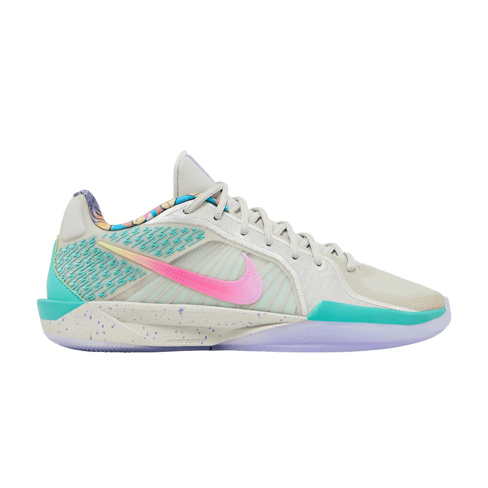 ナイキ ピンク 'MAKE SPACE' スニーカー レディース NIKE TITAN X WMNS SABRINA 2 / LIGHT BONE RACER PINK CALYPSO