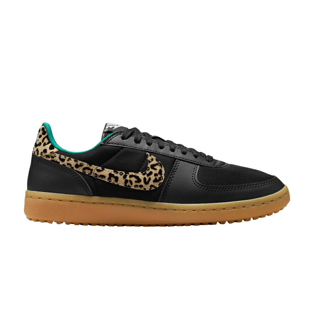 ナイキ フィールド ジェネラル 黒色 ブラック 茶色 ブラウン LEOPARD BLACK スニーカー レディース NIKE WMNS FIELD GENERAL 82 PRINT PACK - / BLACK GUM LIGHT BROWN NEPTUNE