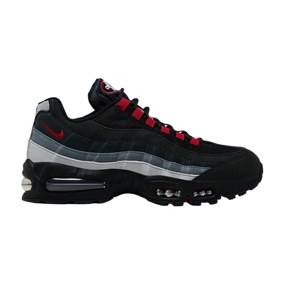 ナイキ マックス ウォーク 黒色 ブラック 赤 レッド 灰色 グレー F.C. エアマックス YOU ALONE スニーカー メンズ NIKE LIVERPOOL X AIR MAX 95 OG LL NEVER WALK / BLACK GYM RED SMOKE GREY