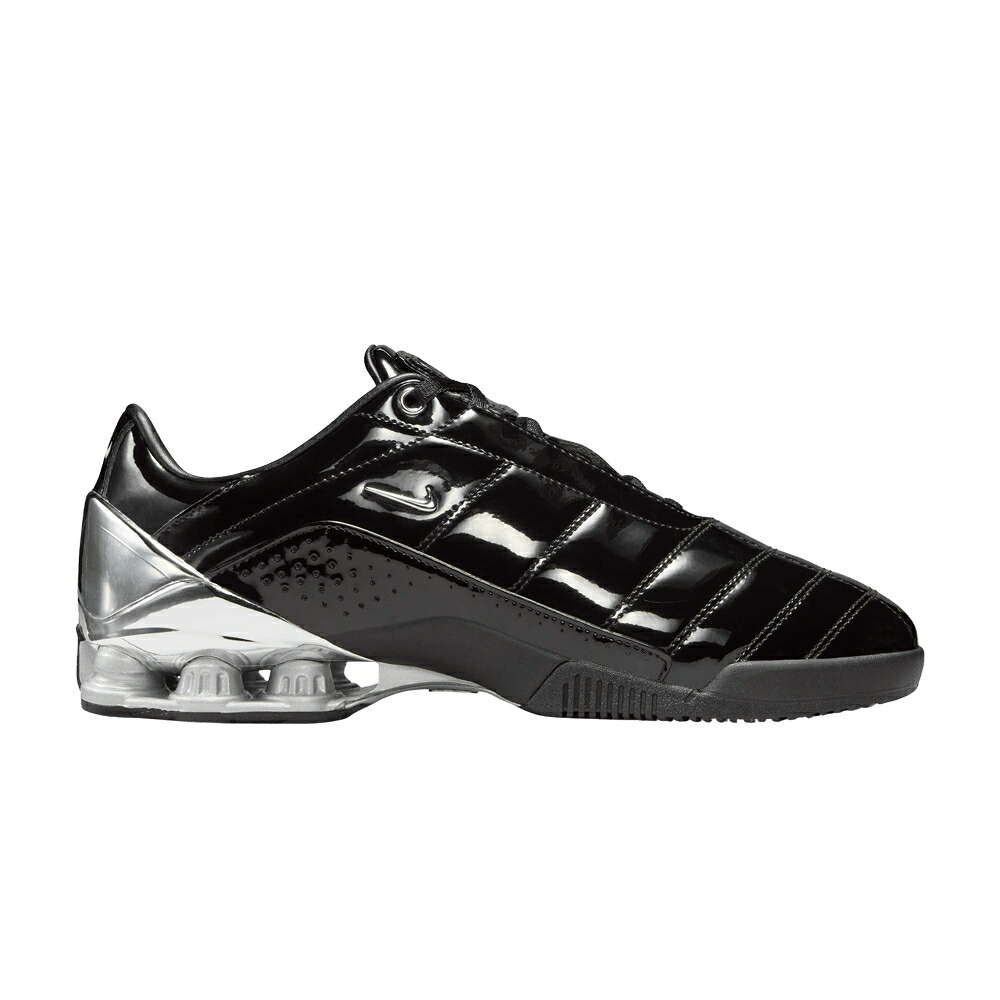 ナイキ ショックス 黒いこと 黒いこと しろがね色 しろがね色 \u0027BLACK SILVER\u0027 スニーカー レディース NIKE MAHA X WMNS TOTAL 90 SECUTOR SHOX MAGIA METALLIC / BLACK METALLIC SILVER BLACK