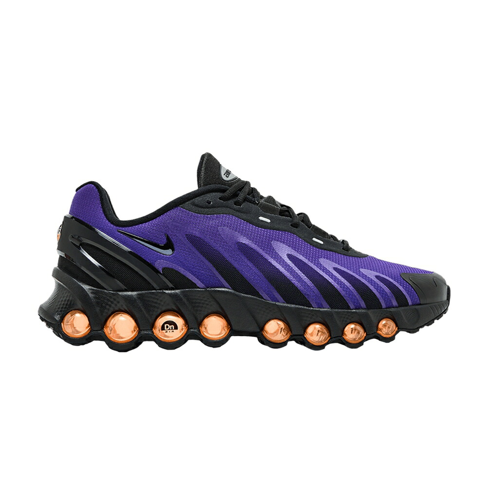 ナイキ マックス 黒色 ブラック 紫 パープル 藍色 インディゴ バースト エアマックス 'FIERCE PURPLE' スニーカー メンズ NIKE AIR MAX DN8 / BLACK FIERCE PURPLE INDIGO BURST｜スニケス