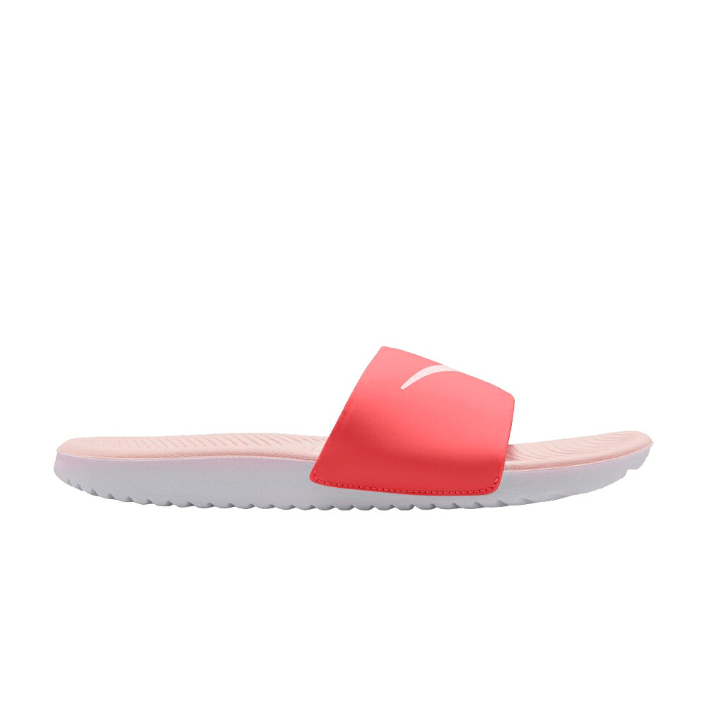 ナイキ サンダル 神通力 白いこと 白いこと サクラ色 \u0027MAGIC PINK\u0027 御坊っちゃん キッズ NIKE KAWA SLIDE GS EMBER ECHO / MAGIC EMBER WHITE ECHO PINK もの言う花 マタニティ スニーカー